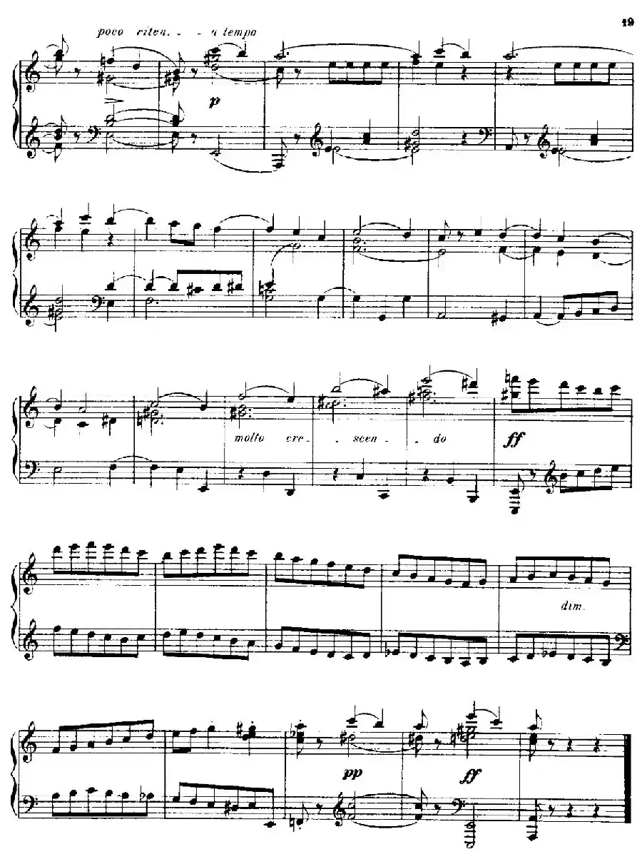 Petite Sonate Dans La Forme Classique Op.9（古典小奏鸣曲）