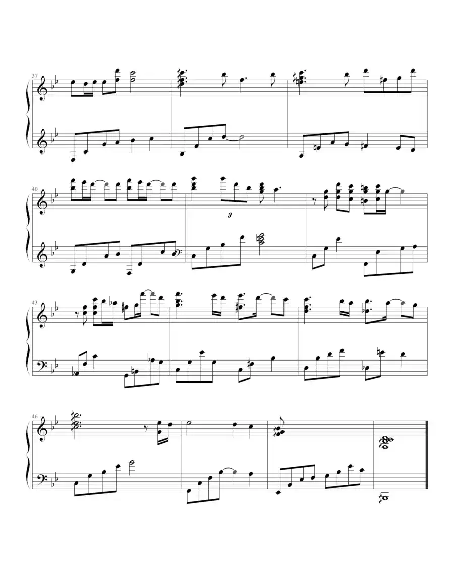 第一次（韩剧《冬日恋歌》插曲）（剑心制谱版）