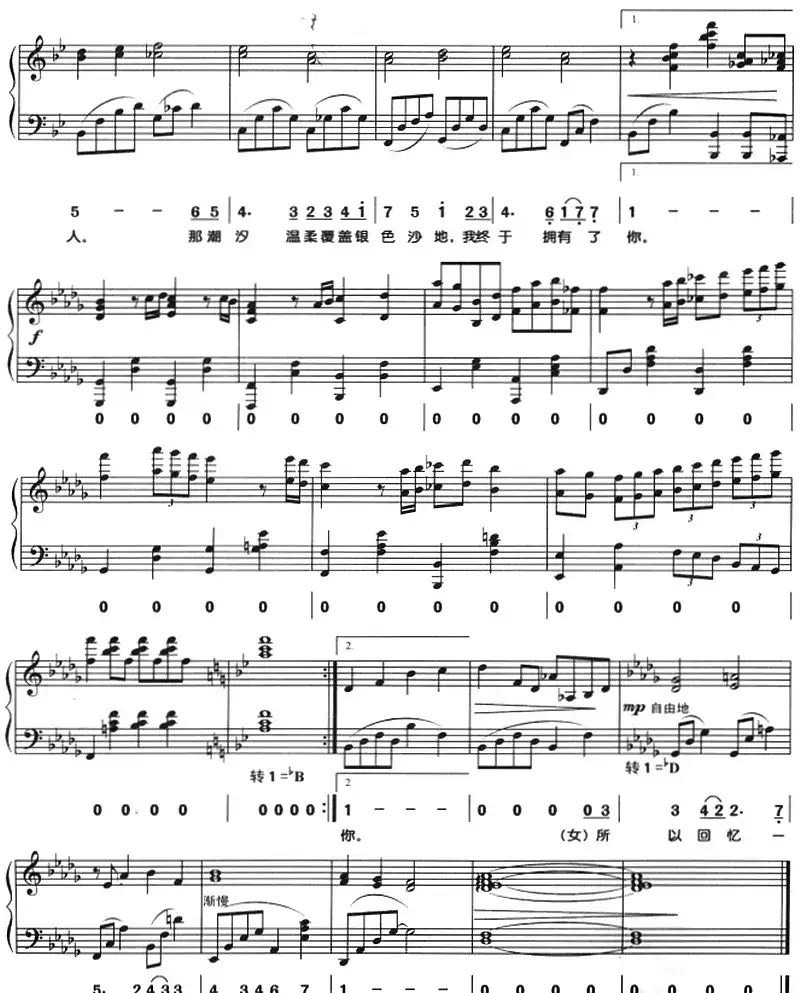 我们（钢琴弹唱）