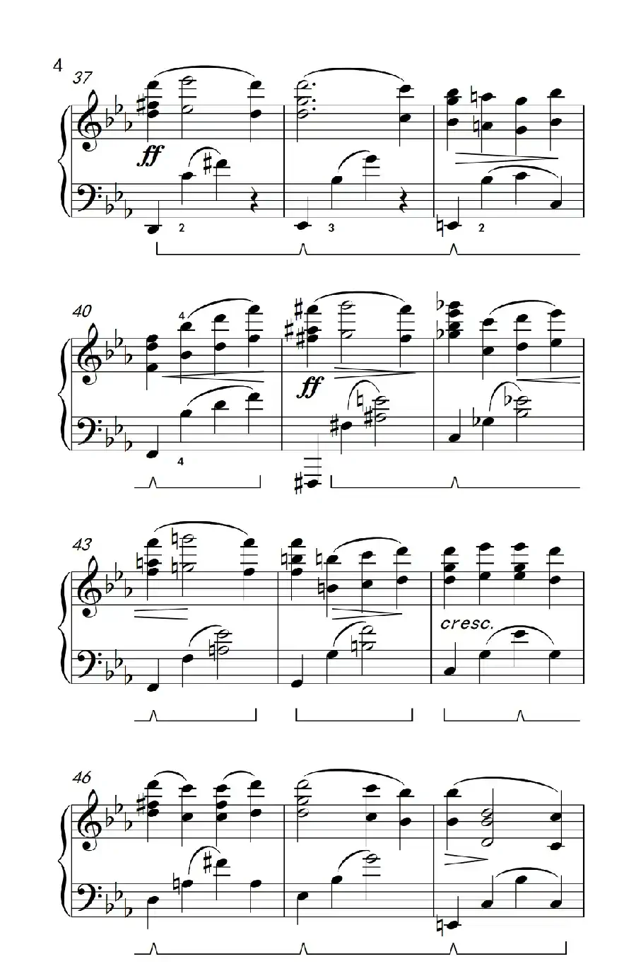 第二号协奏曲（约翰·汤普森 成人钢琴教程 第三册）