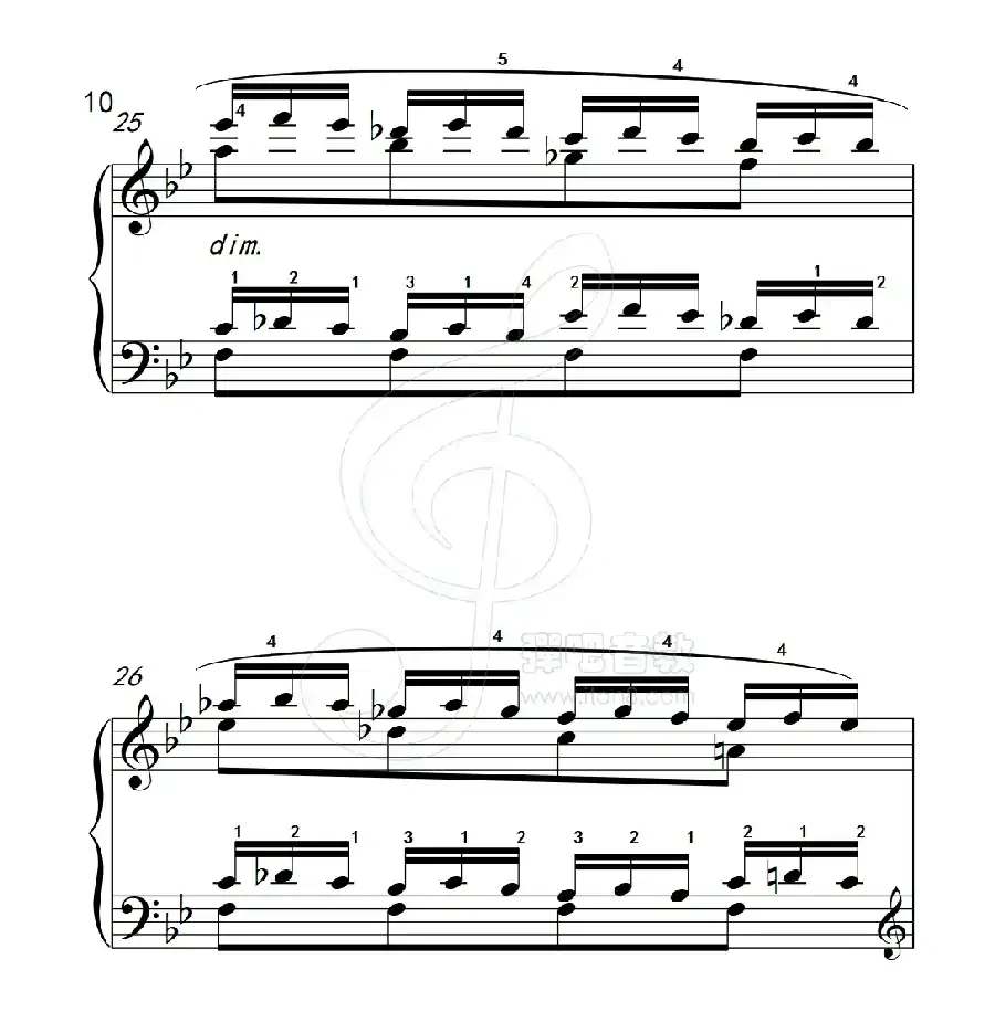 练习曲 50（克拉莫钢琴练习曲60首）