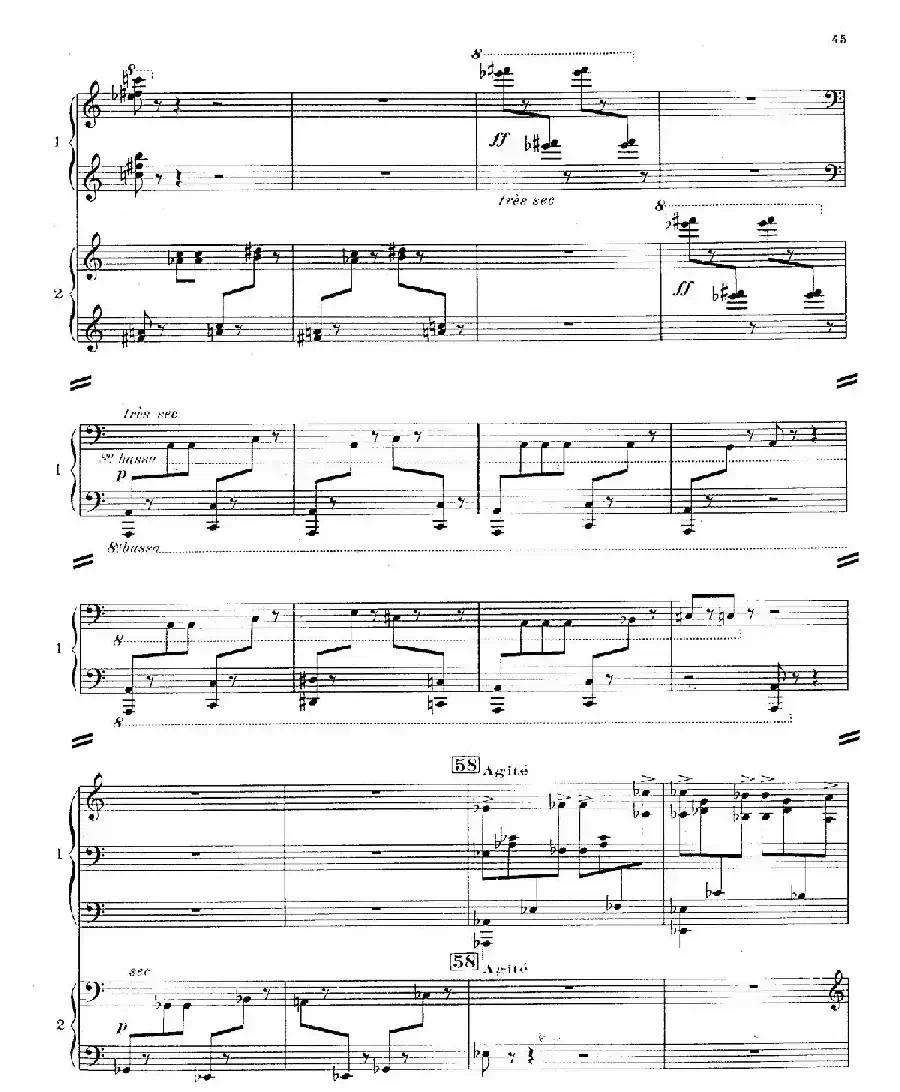 Concerto for 2 Pianos in d Minor（d小调双钢琴协奏曲· 第三乐章）