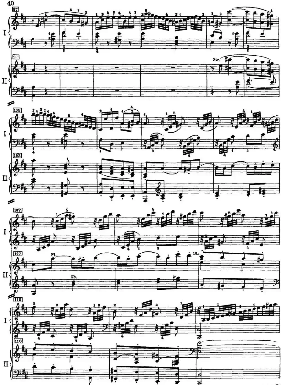 二十八部钢琴协奏曲 No.26（(P31-45）