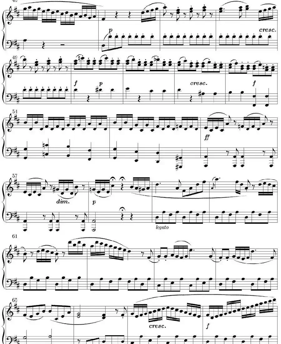 6 Sonatinas Op.36（6首钢琴小奏鸣曲-6）