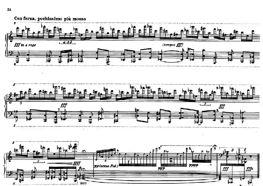12 Etudes for Piano（博尔科姆12首钢琴练习曲·7）
