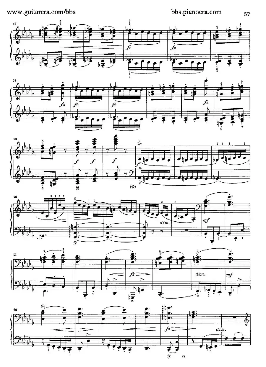 Neue Aquarelle Op.57（新水彩画·3. 谐谑曲）