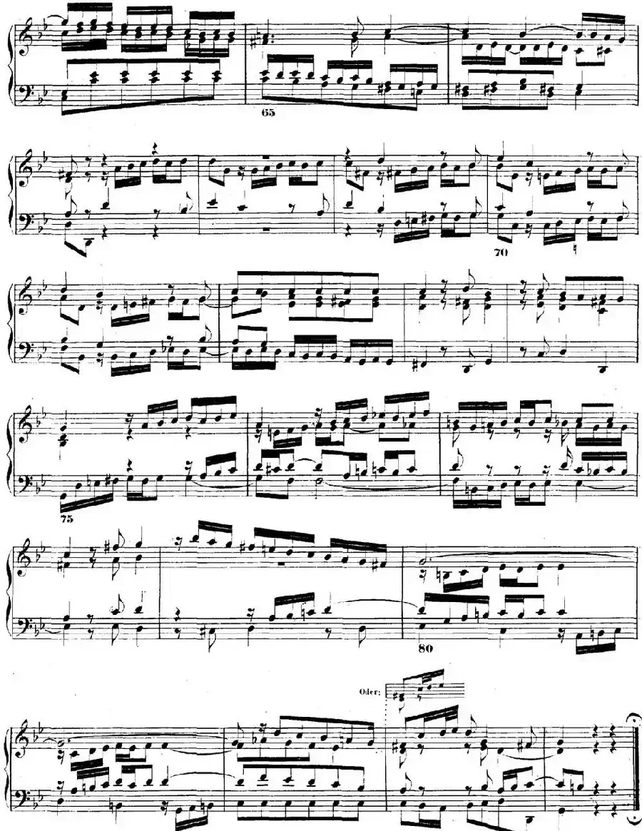 巴赫《平均律钢琴曲集·第二卷》之赋格曲(NO.16)