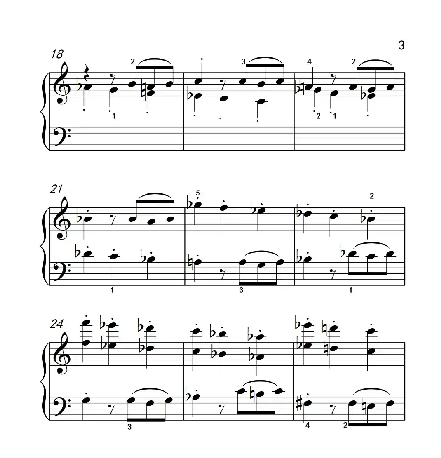 奏鸣曲 Opus 2 Nr.3 第三乐章(贝多芬奏鸣曲集 1)