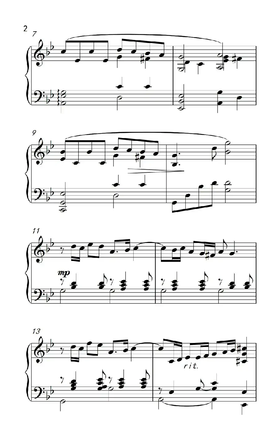 辛德勒的名单（《弹吧音教》制谱版）