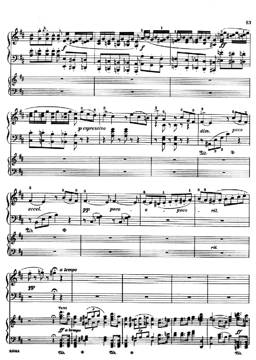 Capriccio Brillante in B Major Op.22（B大调华丽随想曲·双钢琴）