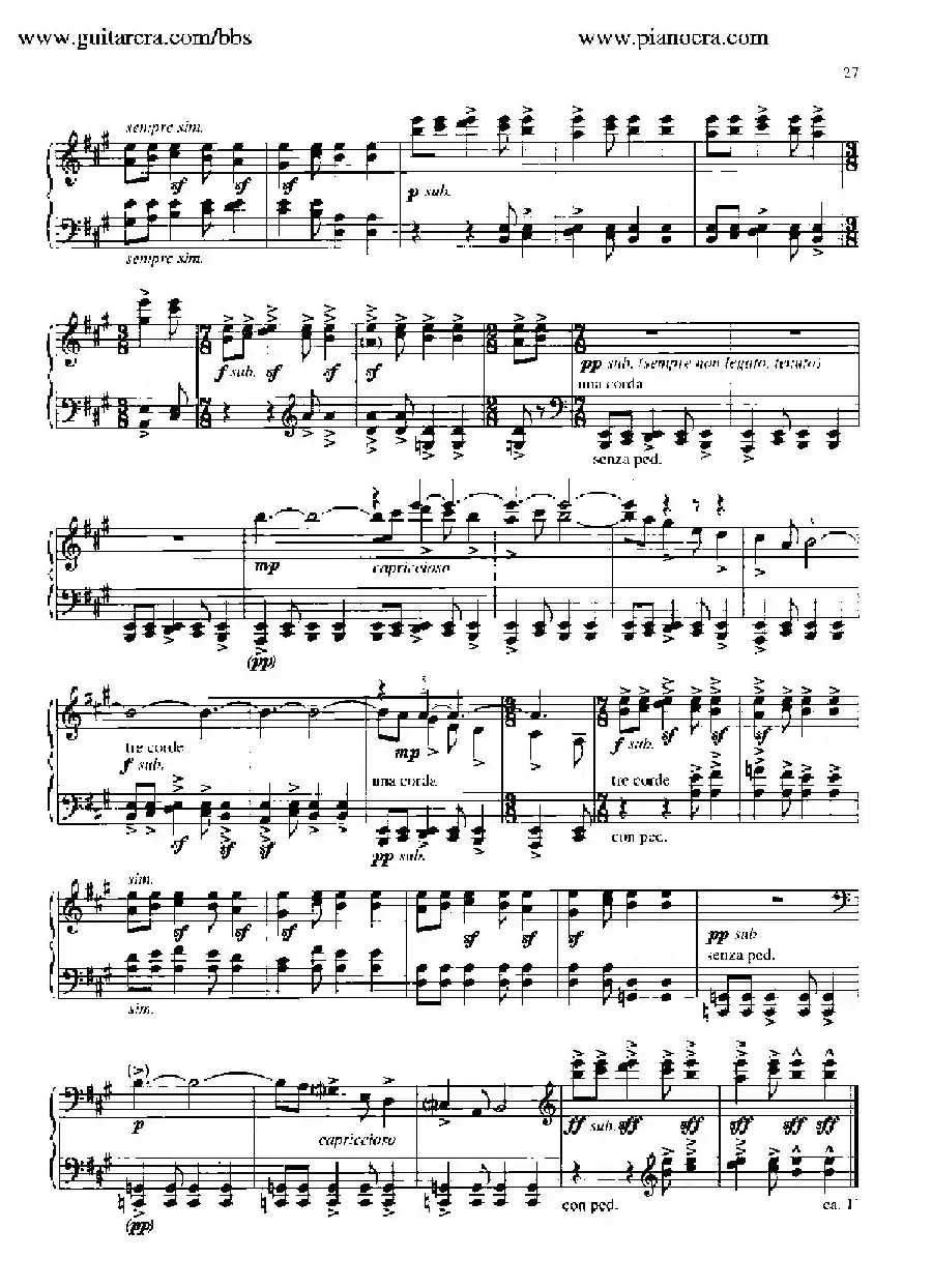 Musica Ricercata（音乐习作·8）