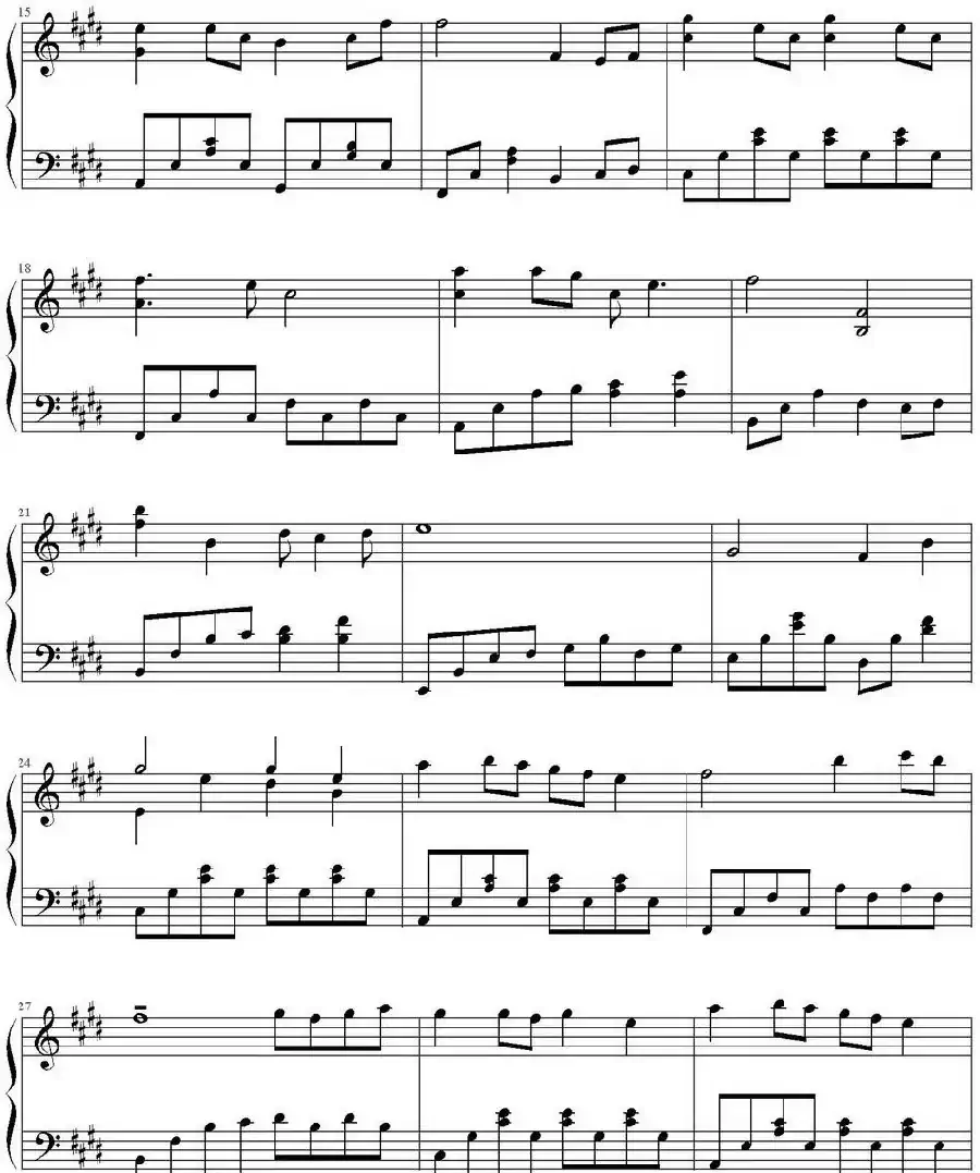 但愿人长久(残阳记谱版)