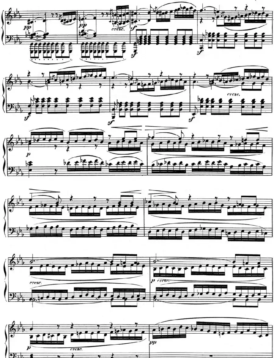 贝多芬钢琴奏鸣曲11 降B大调 Op.22 B-flat major