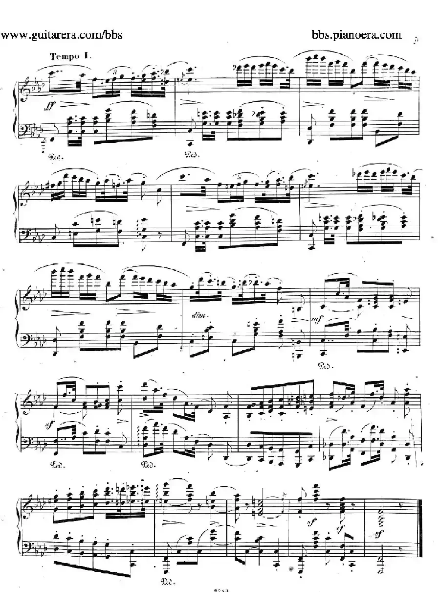 Phantasiestücke Op.31（幻想曲集·1. f小调）