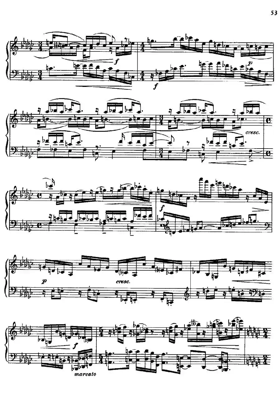 塞缪尔·巴伯 - 降e小调钢琴奏鸣曲 op.26 v.4