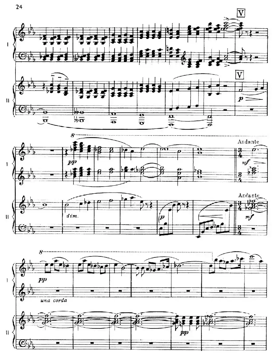 The Planets Op.32（双钢琴）（行星·第二乐章 金星—和平使者）