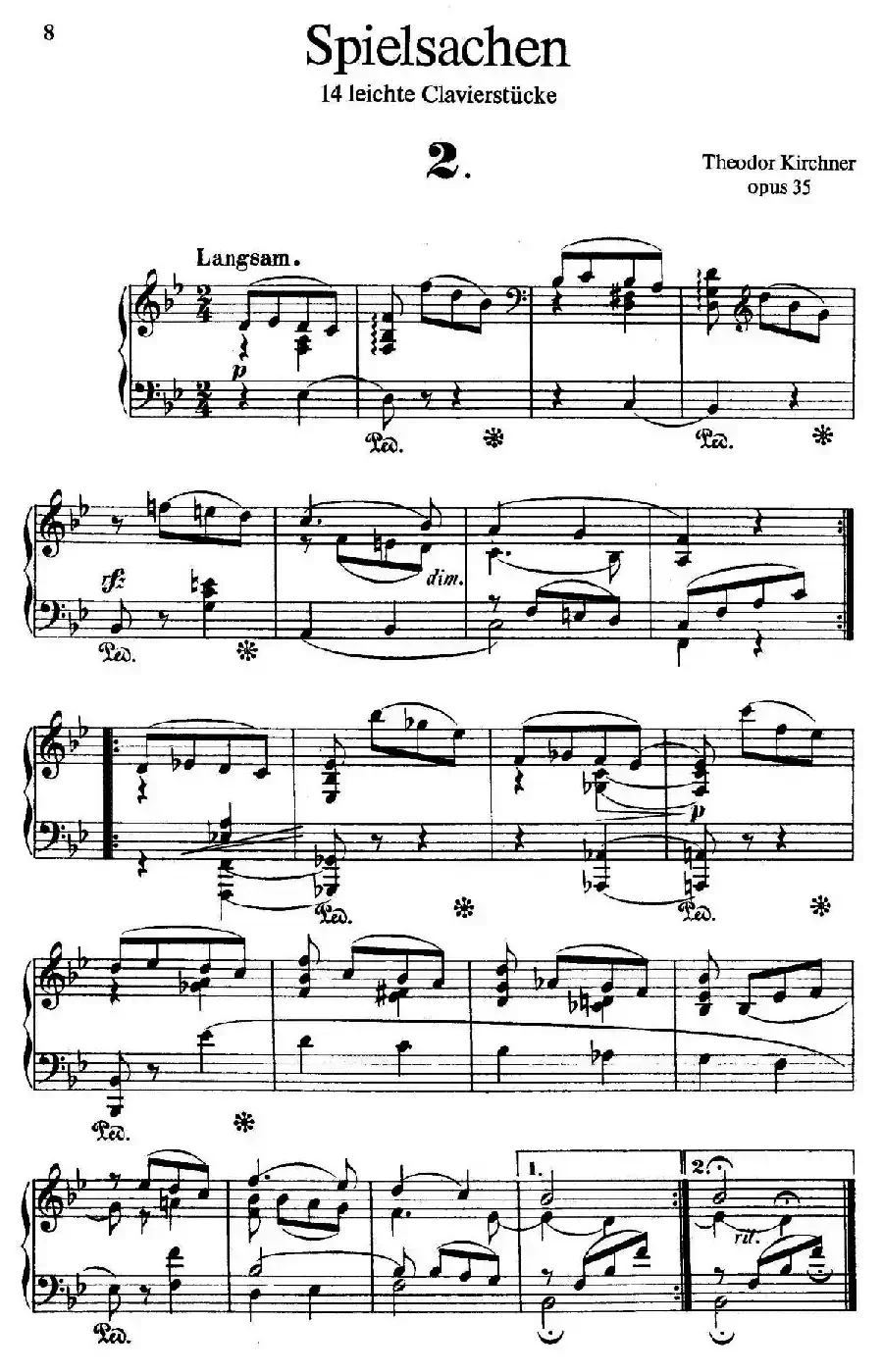 Spielsachen Op.35（玩具·2）