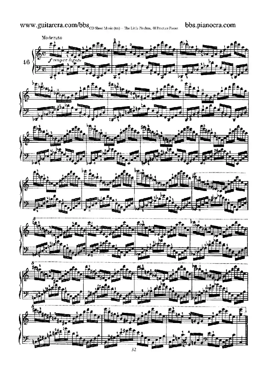 48 Practice Pieces（四十八首钢琴练习曲）