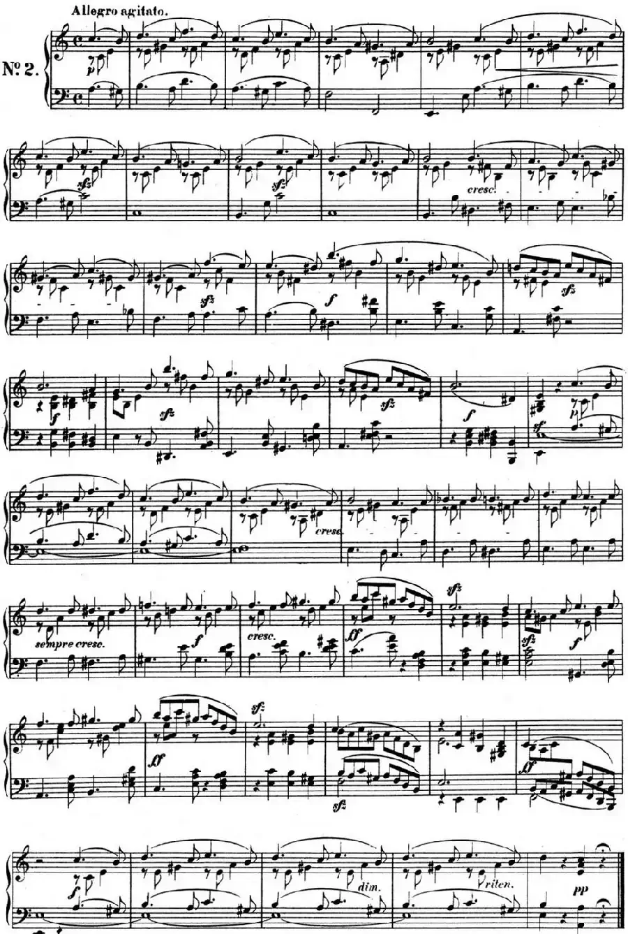 门德尔松无词歌Op.85(NO.2)