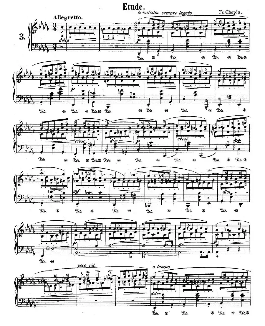 Trois Nouvelles Etudes（3首新练习曲·无编号）
