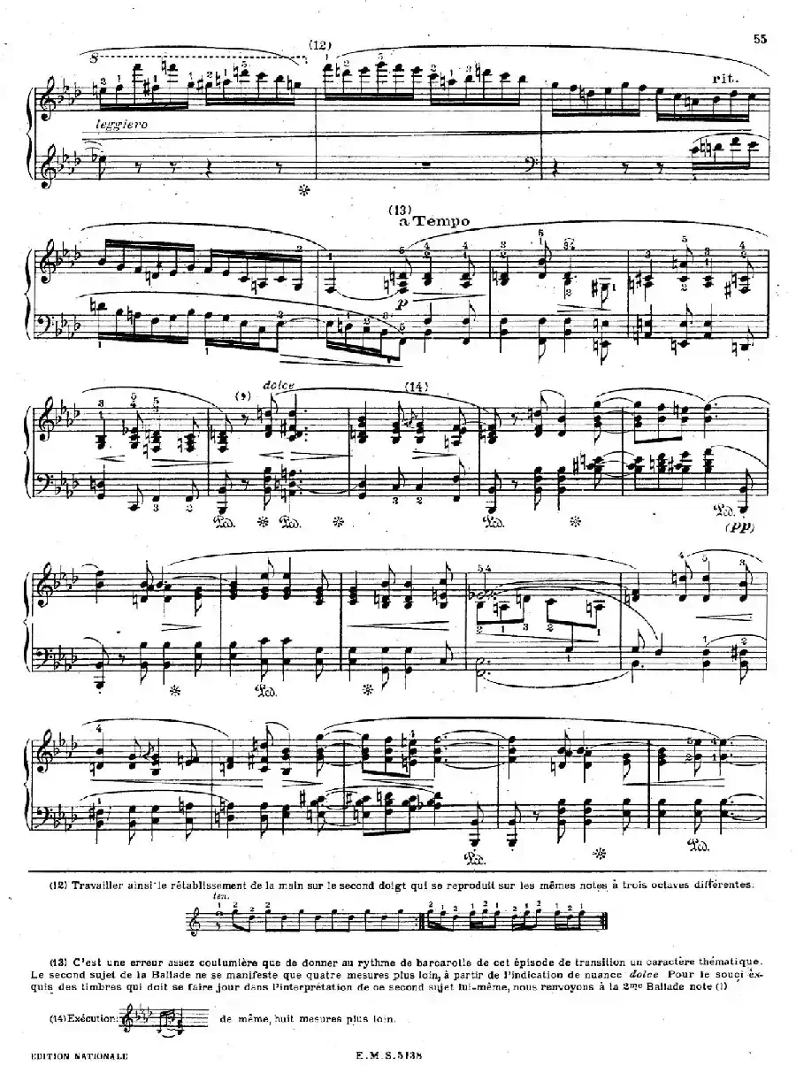 Ballade No.4 in f Minor Op.52（f小调第四叙事曲）