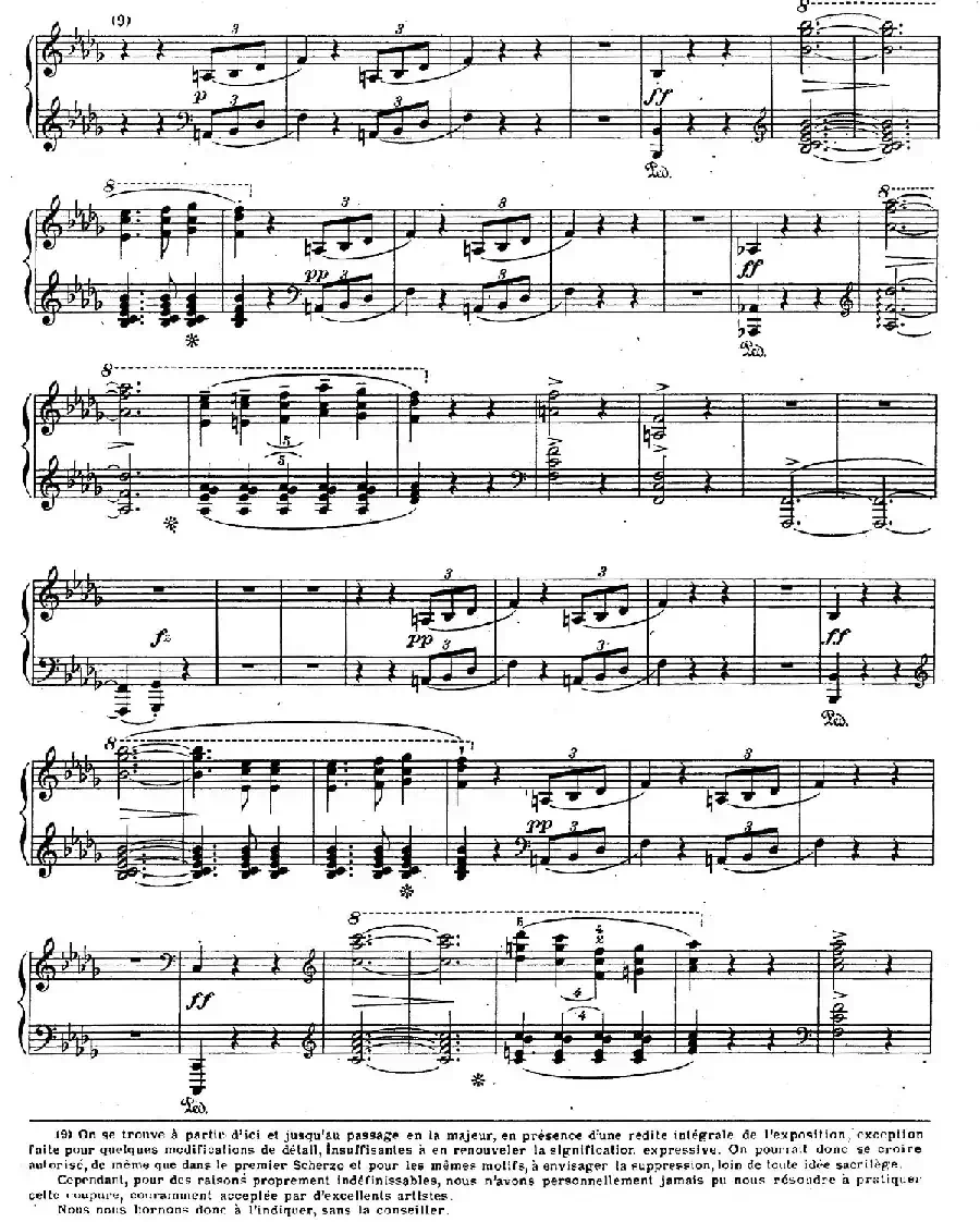 Scherzo no.2 in b-flat Minor Op.31 （降b小调第二谐谑曲）