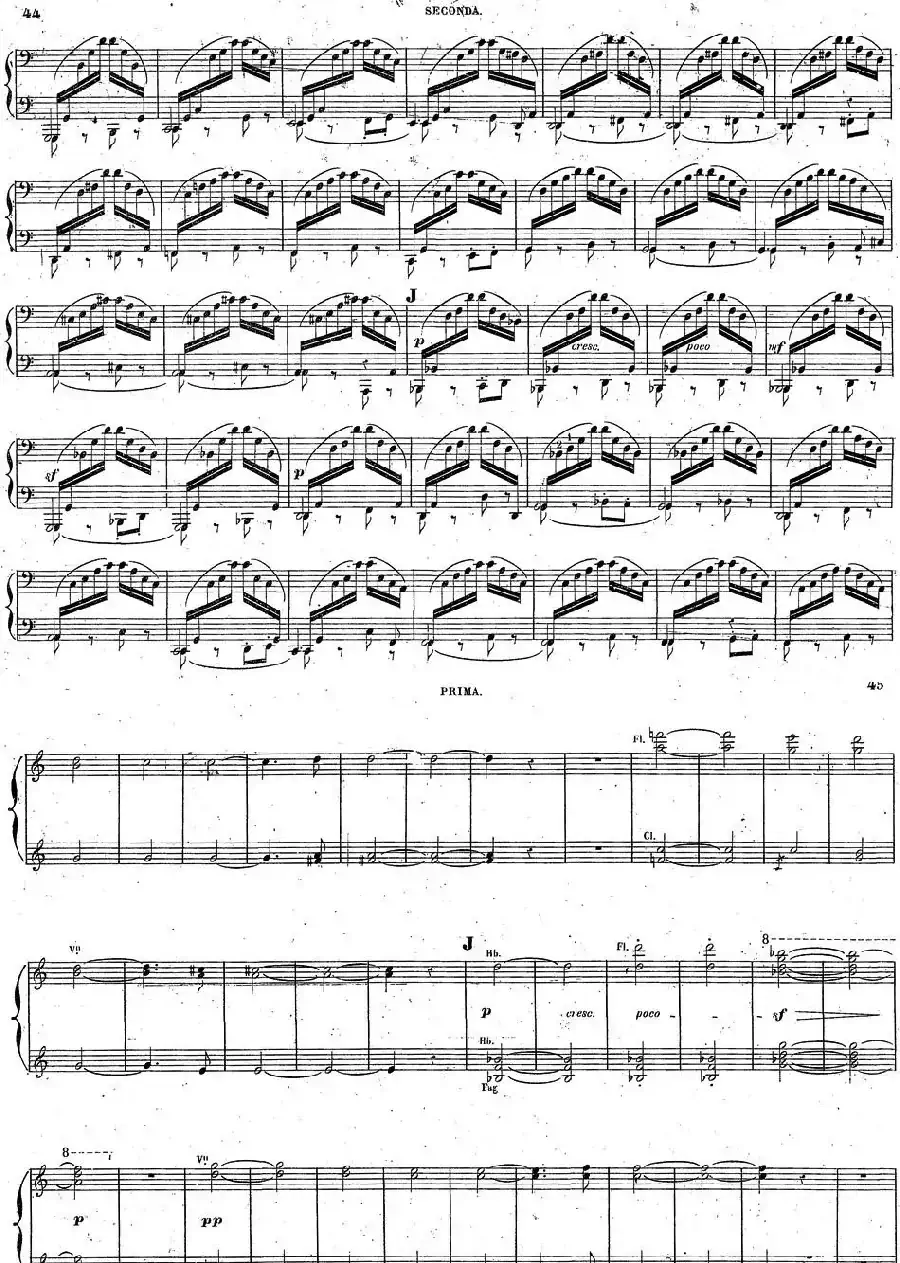 Harold en Italie Op.16 - 4 Hands（哈罗尔德在意大利·四手联弹）（P21——30）