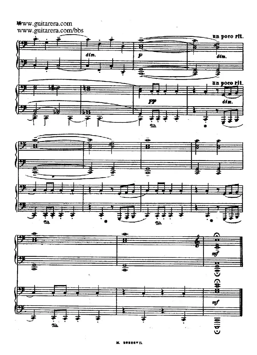 第二双钢琴组曲 Suite for Two Pianos No.2 Op.17（1. 引子 Introduction）