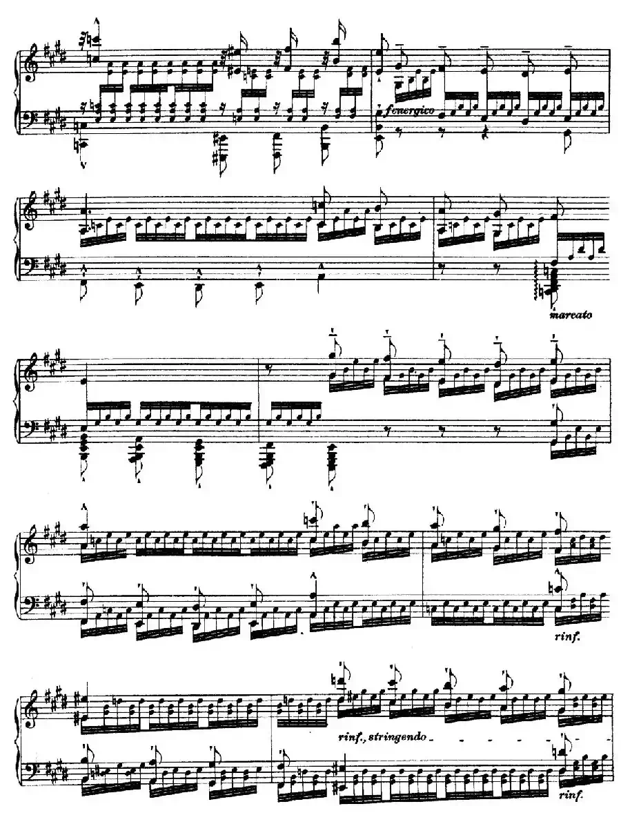 12 Etudes d'execution Transcendante S.139（12首超技练习曲·12）