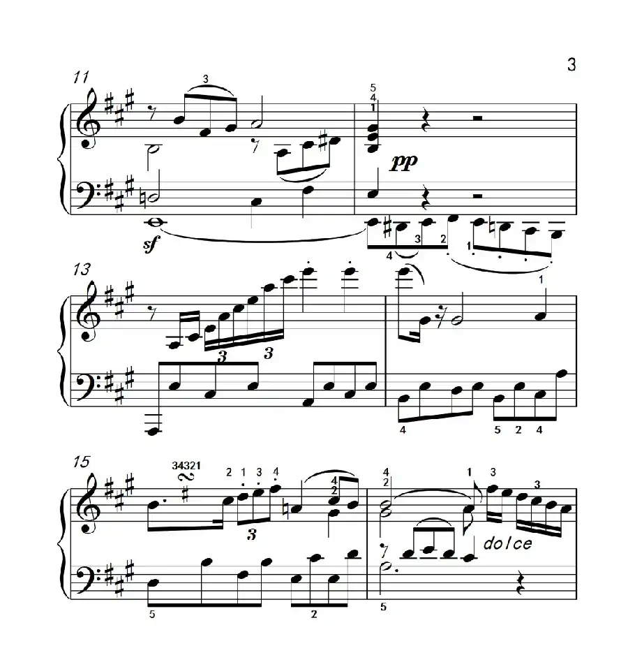 奏鸣曲 Opus 2 Nr.2 第四乐章(贝多芬奏鸣曲集 1)