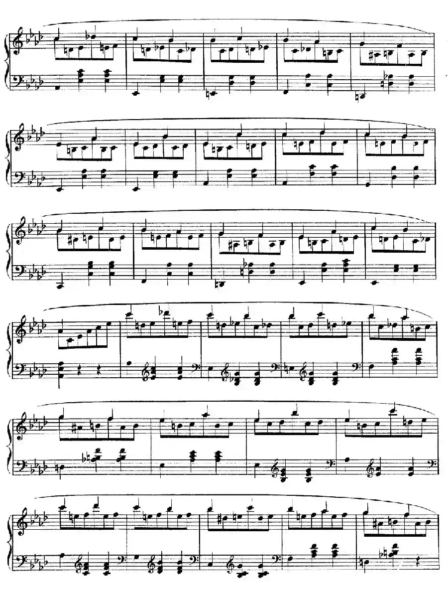 Grande Valse in A-flat Major Op.42（降A大调华丽圆舞曲）