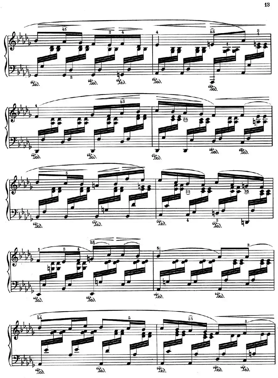 a小调第一组曲 Op.69（4、ARIA）