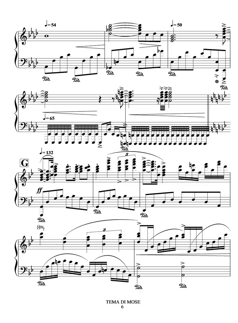 TEME DI MOSE(摩西主题)
