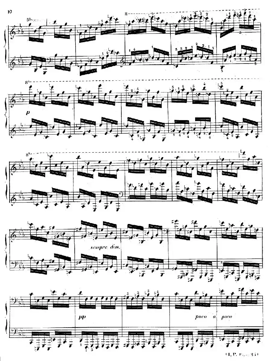 3 Grandes Etudes Op.76 No.3（3首华丽练习曲·3）
