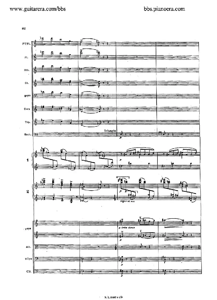 Concerto for 2 Pianos in d Minor（d小调双钢琴协奏曲·总谱）