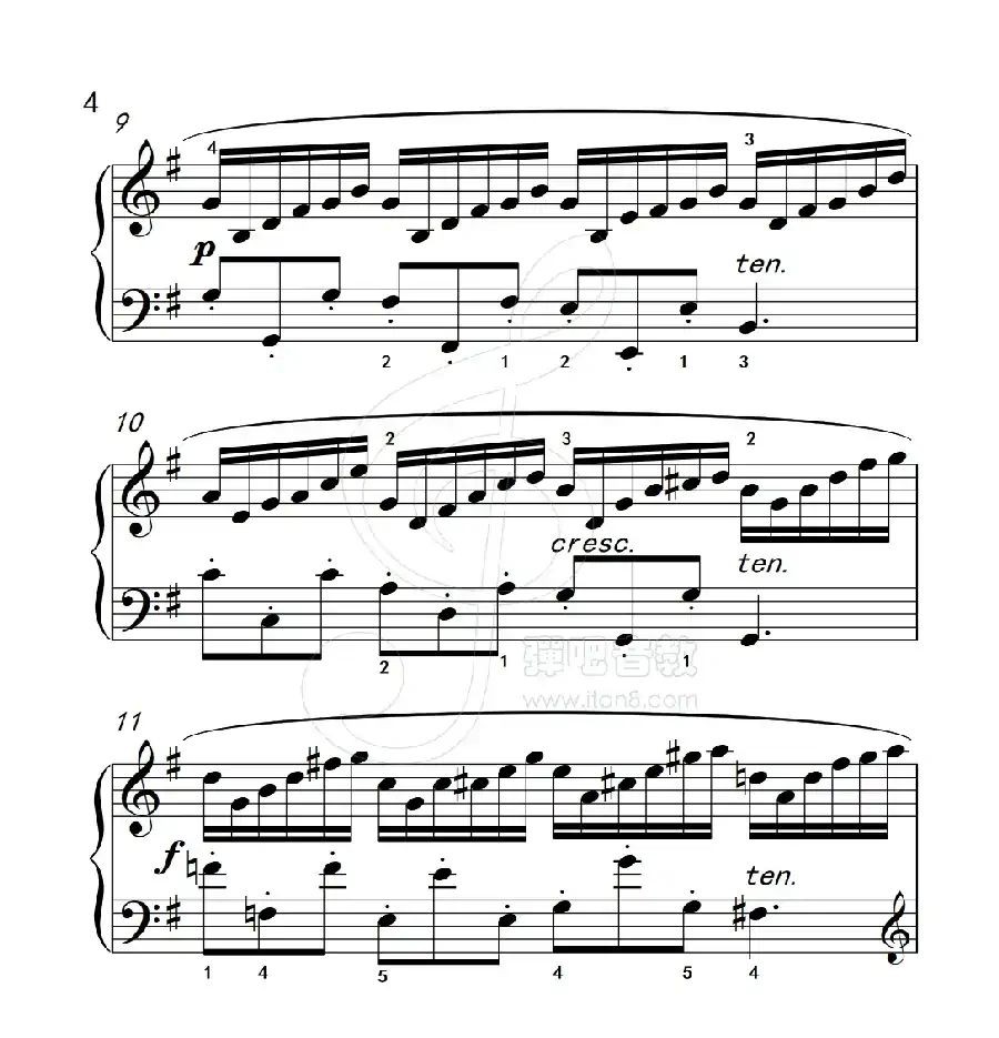 练习曲 24(克拉莫钢琴练习曲60首)