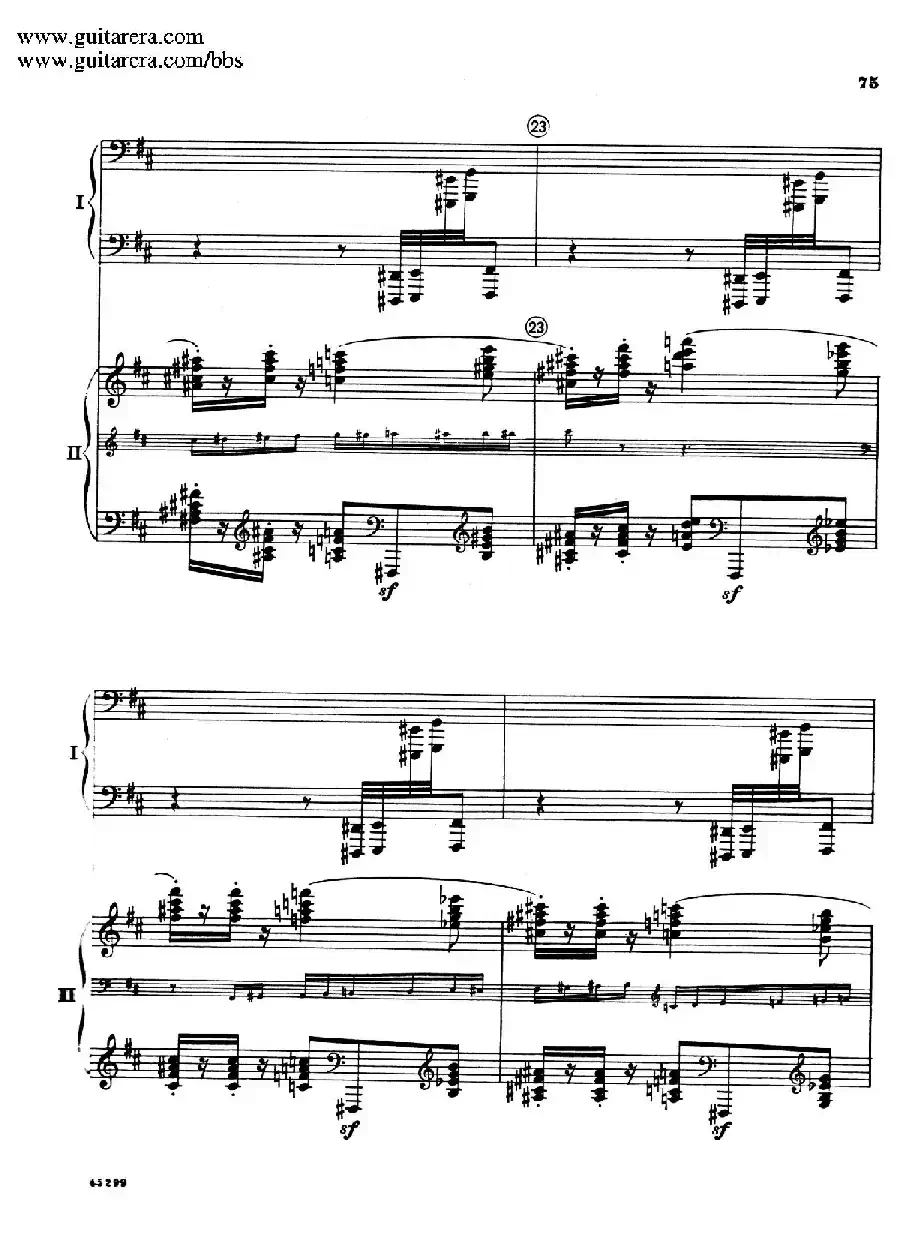 Piano Concerto Op.38（钢琴协奏曲·双钢琴·第三乐章）