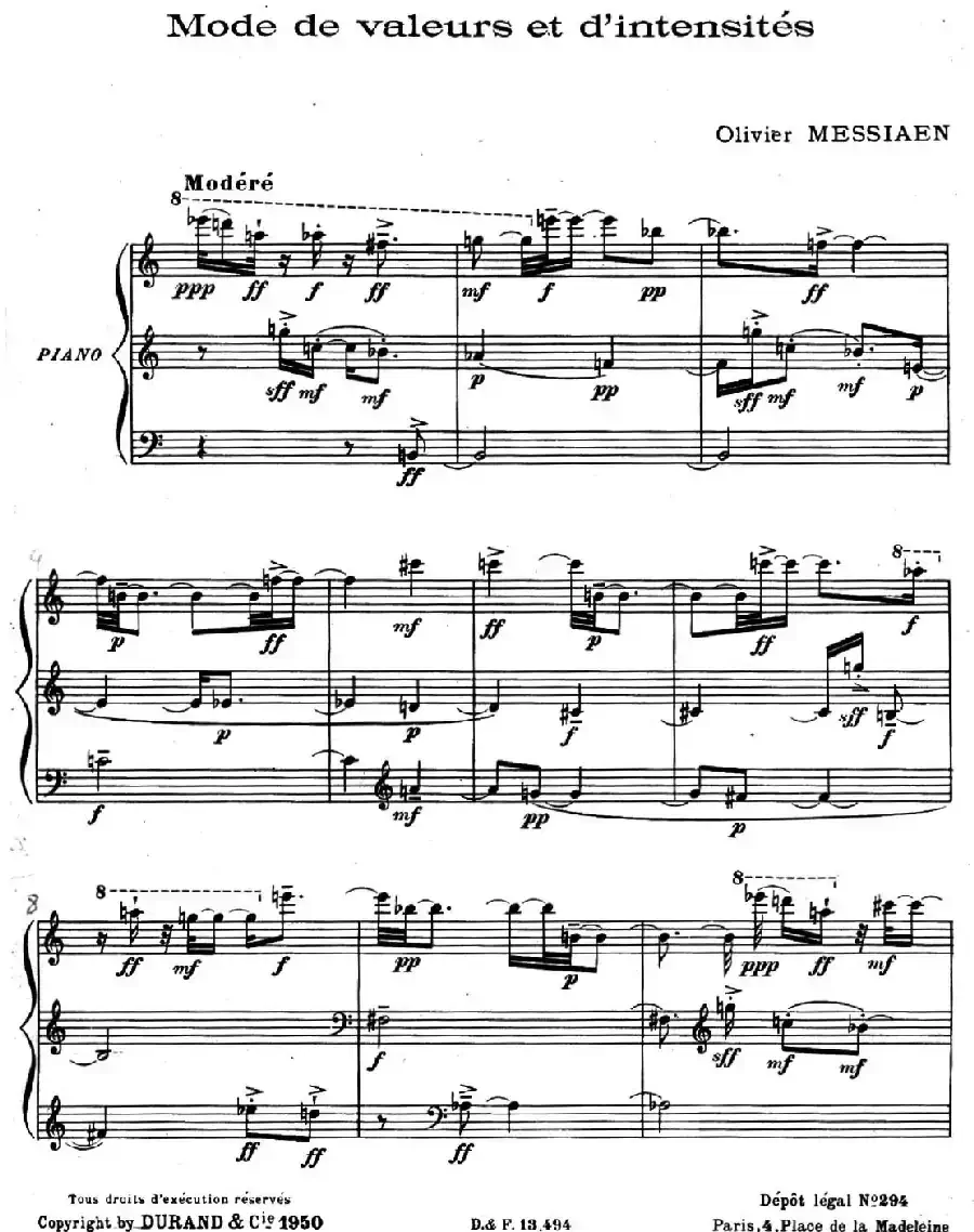 4首节奏练习曲