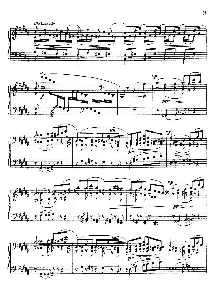 24 Characteristic Pieces Op.36（24首性格小品·18）