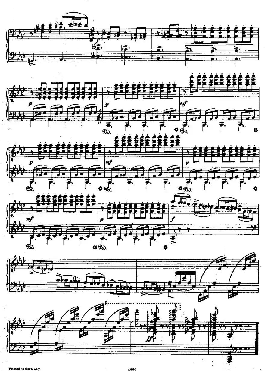 Scherzo in A-flat Major（降A大调谐谑曲）