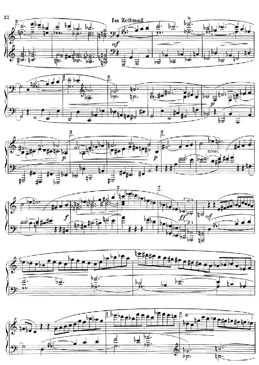 Piano Sonata No.1（第一钢琴奏鸣曲 Ⅴ）