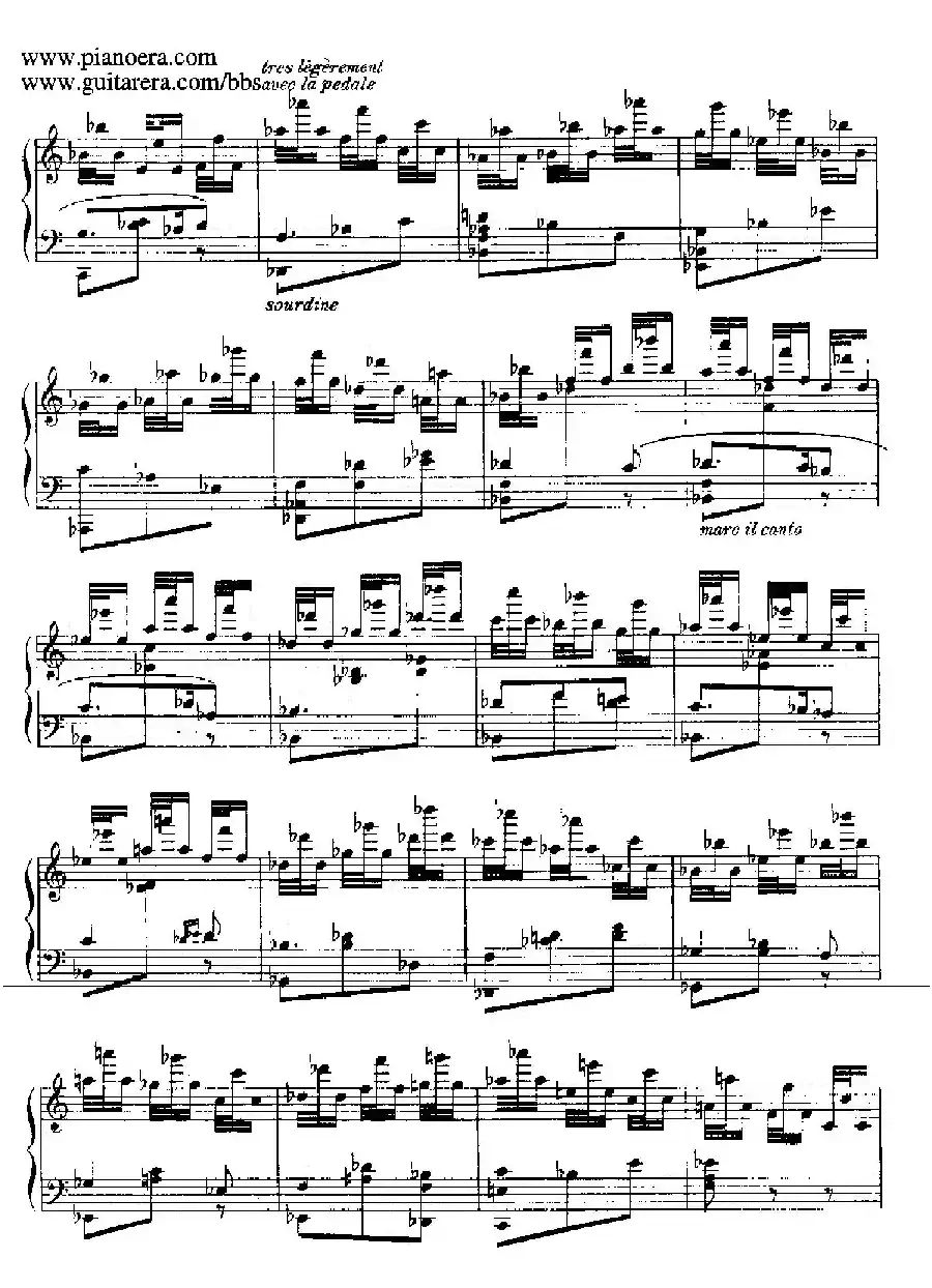 Goyescas（戈雅之画）（6. 幽灵的小夜曲 Serenata Del Espectro）