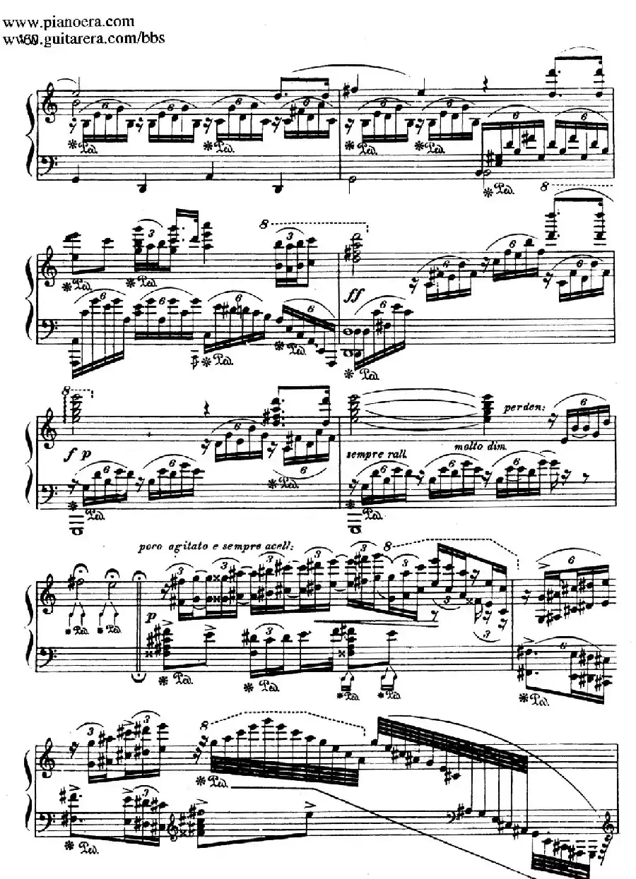 Allegro de Concierto（升C大调音乐会快板）