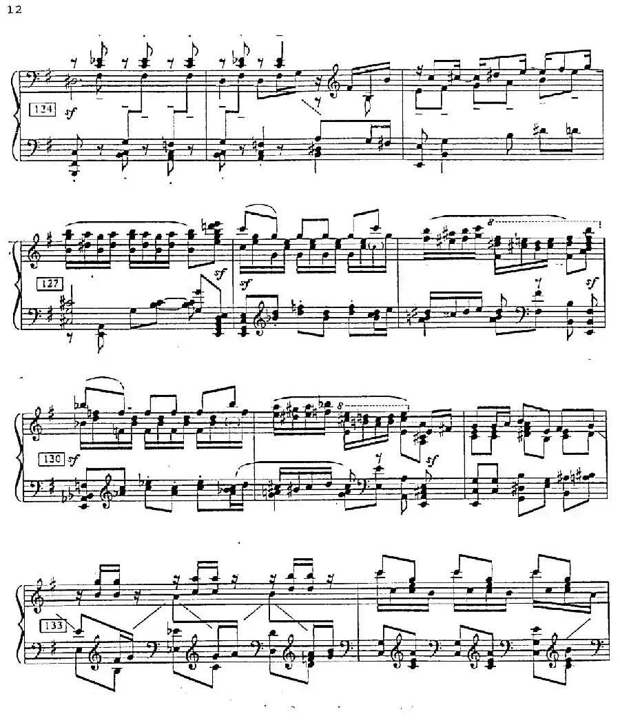 Carmen Variations 12 Pieces（12首卡门主题变奏曲·4）