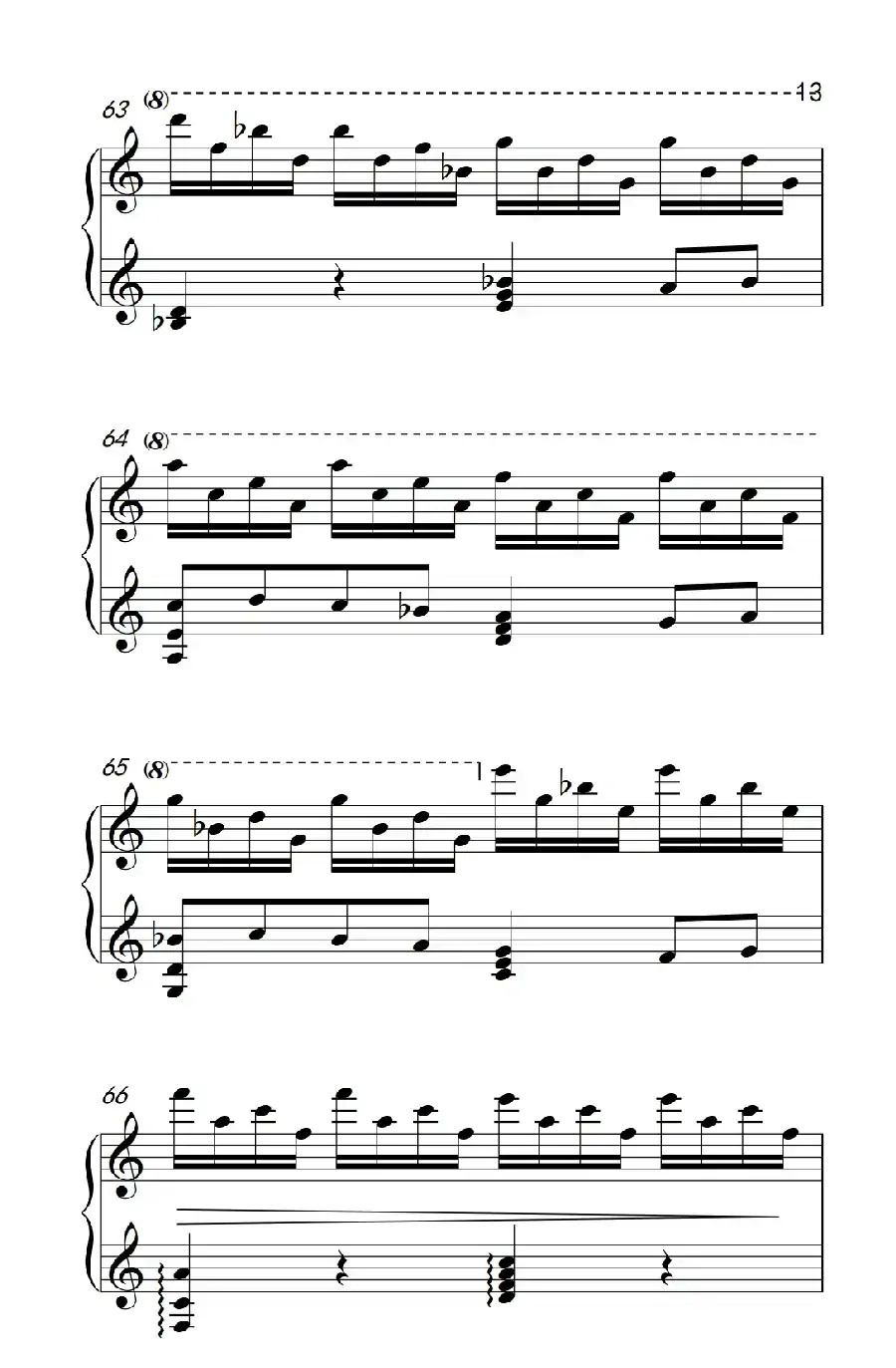第九级1.前奏曲 Op.12 No.7（中央音乐学院 钢琴（业余）考级教程 7-9级）