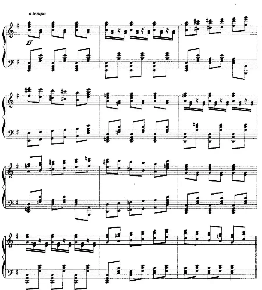 Carmen Variations 12 Pieces（12首卡门主题变奏曲·6）