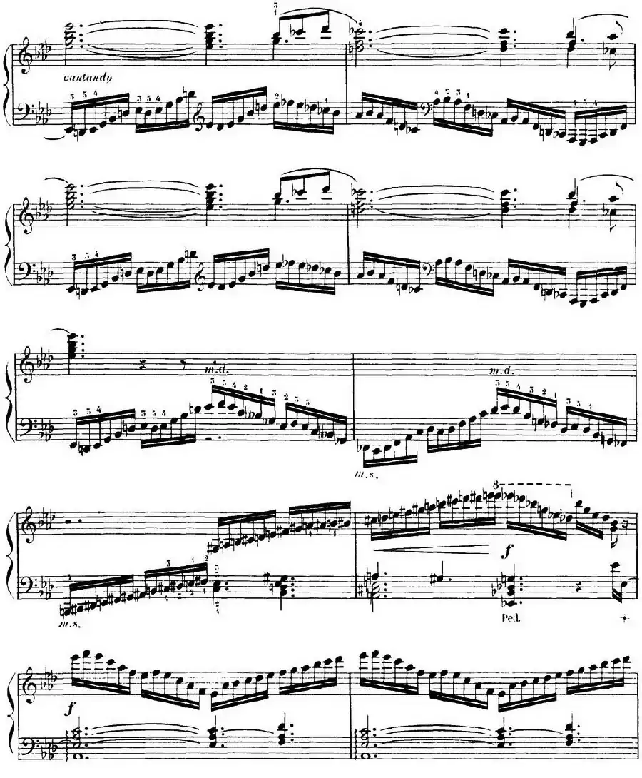 15 Etudes de Virtuosité Op.72 No.11（十五首钢琴练习曲之十一）