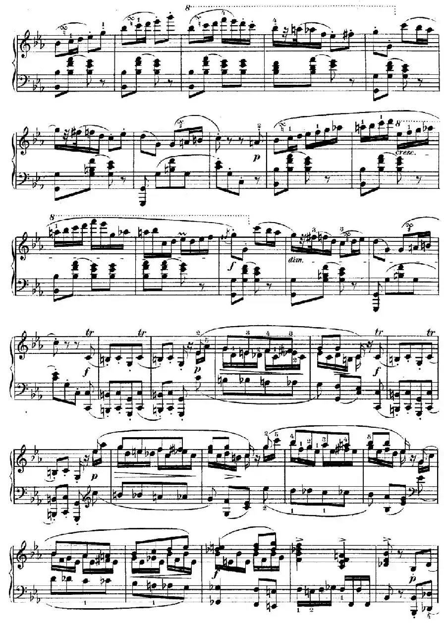 Rondo in c Minor Op.1（c小调回旋曲）