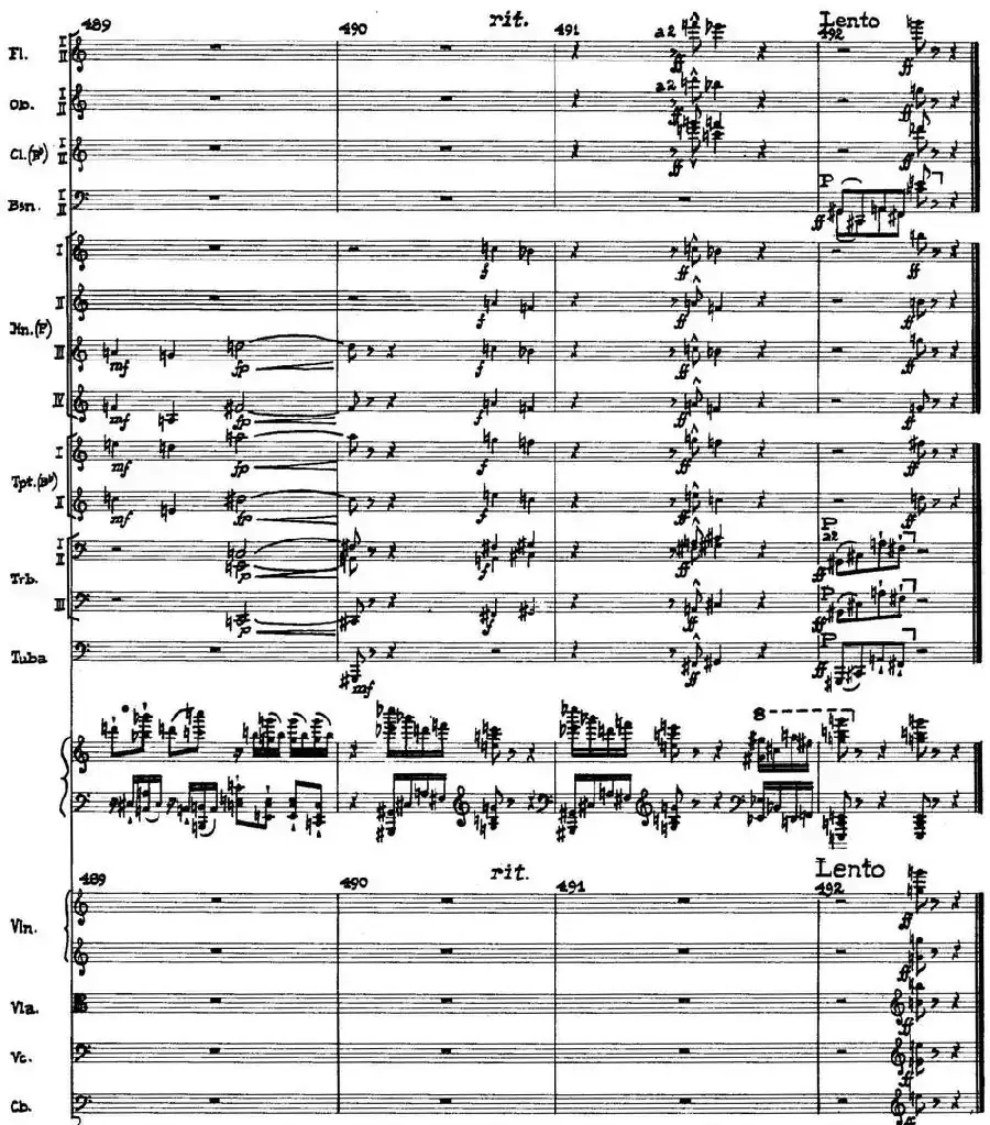 Piano Concerto Op.42（钢琴协奏曲总谱P35-66）