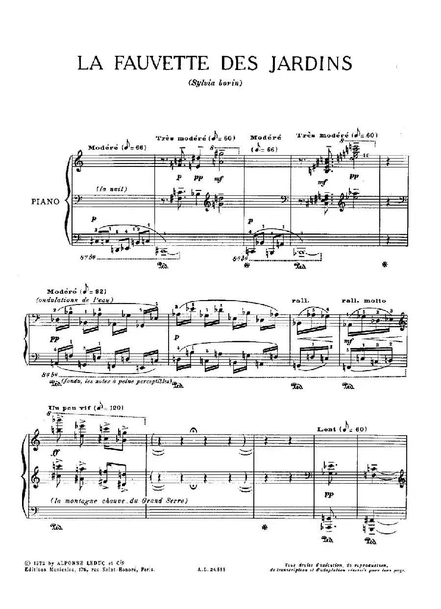 La Fauvette des Jardins（园林莺）